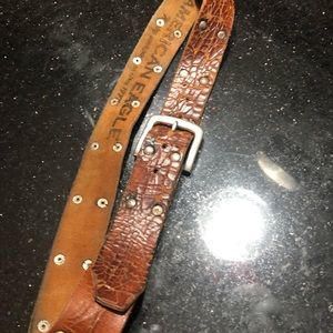 Vintage 1977 leather belt